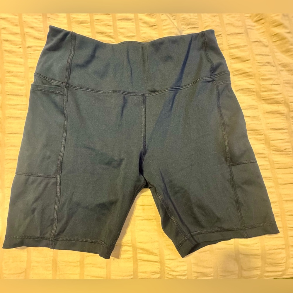 Women's Stylish Blue Bike Shorts